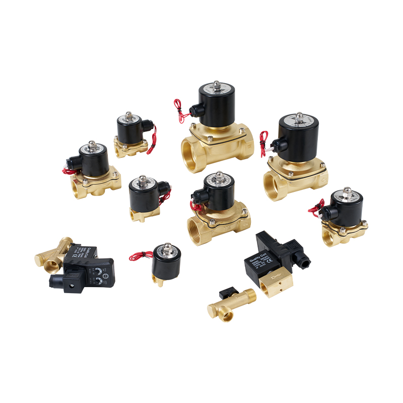 2W серия 2-позиционный 2-ходовой медный электромагнитный клапан